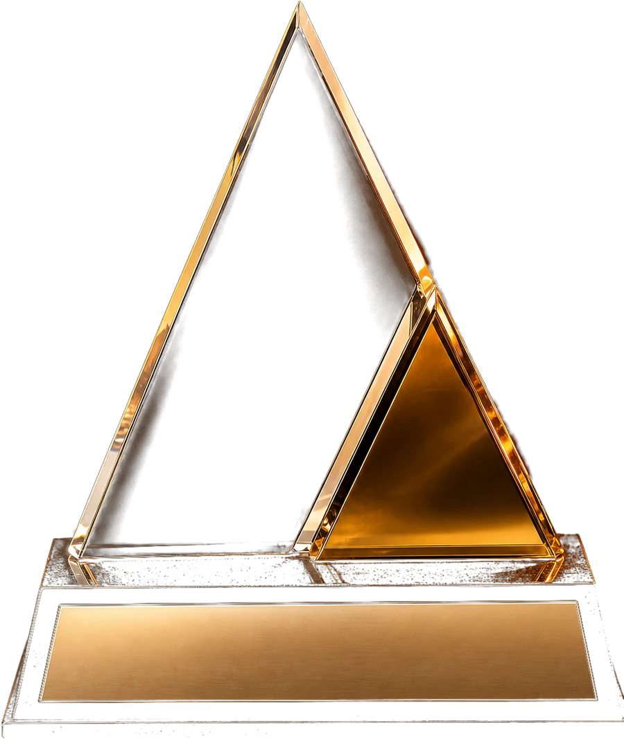 Trophy awarded for Calde-Fest Gold Award, 2011
