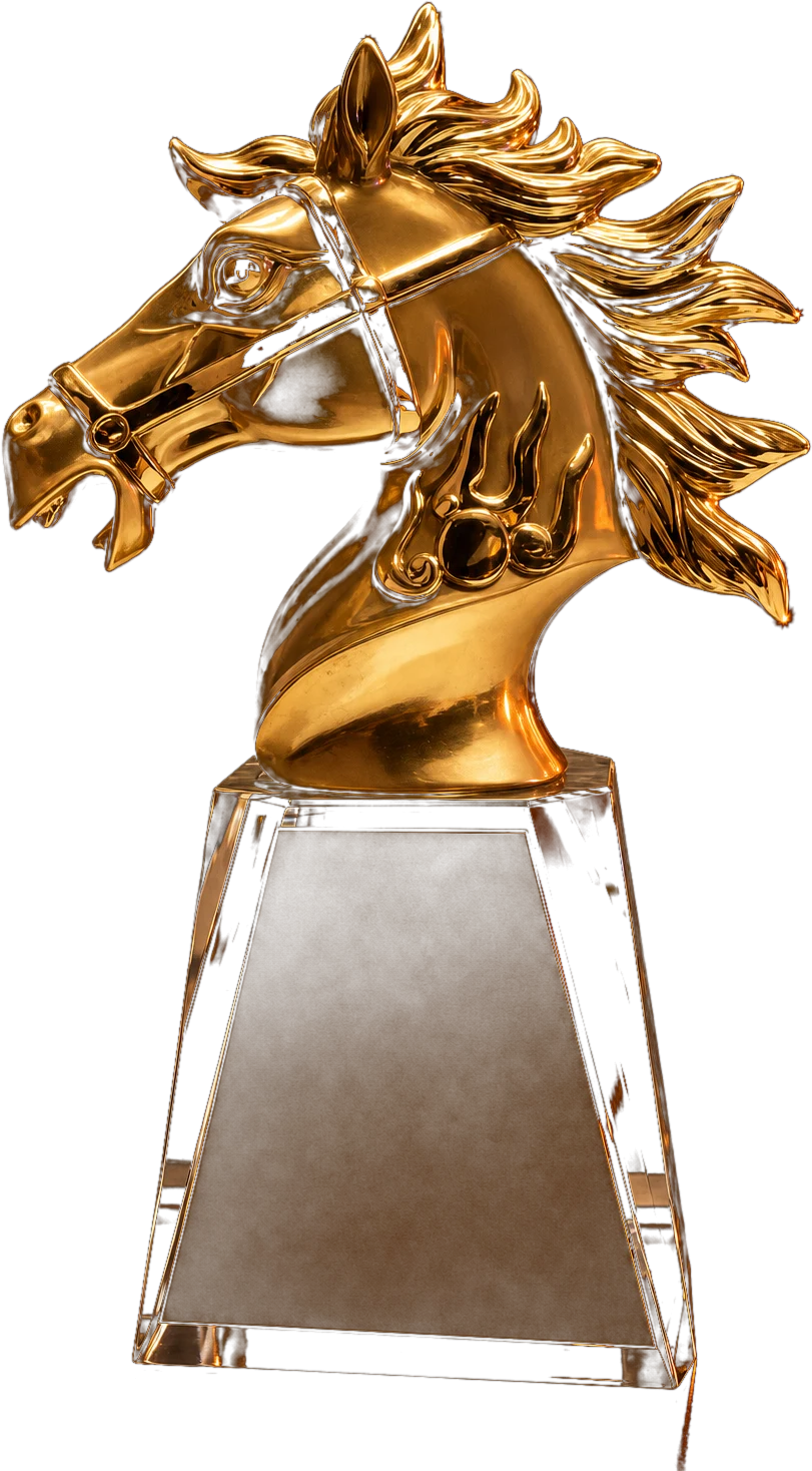 Trophy awarded for Calderys Thermocrete & Firecrete Champions, 2016